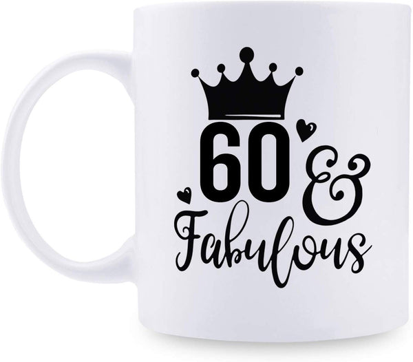 60th Birthday Gifts for Men - 1959 Birthday Gifts for Men, 60 Years Old Birthday Gifts Coffee Mug for Dad, Husband, Friend, Brother, Him, Colleague, Coworker - 11oz