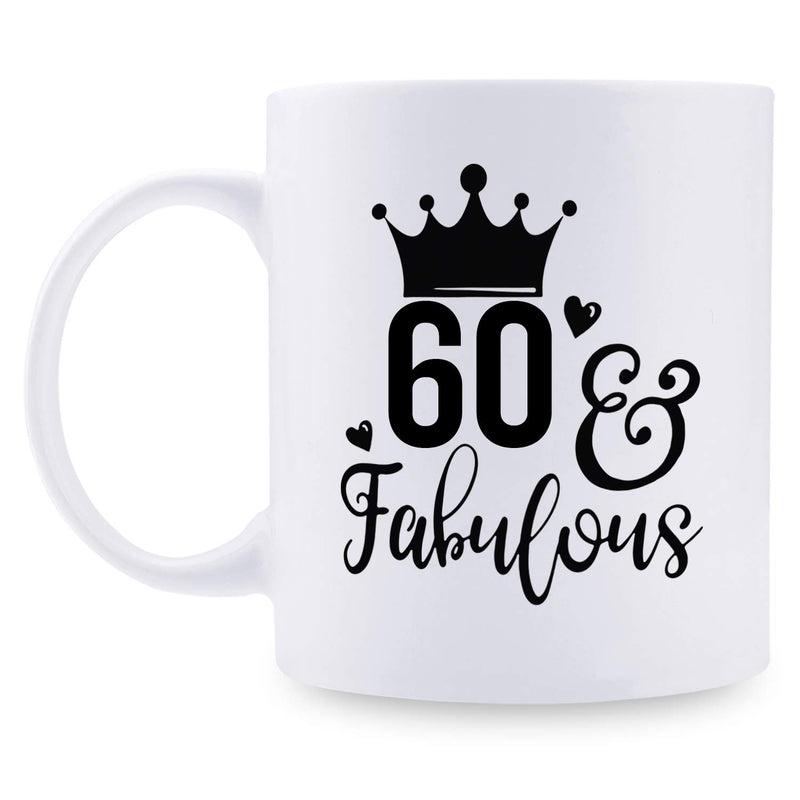 60th Birthday Gifts for Women - 1959 Birthday Gifts for Women, 60 Years Old Birthday Gifts Coffee Mug for Mom, Wife, Friend, Sister, Her, Colleague, Coworker - 11oz