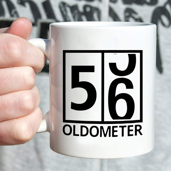 56th Birthday Gifts for Men - 1963 Birthday Gifts for Men, 56 Years Old Birthday Gifts Coffee Mug for Dad, Husband, Friend, Brother, Him, Colleague, Coworker, Oldometer Mug - 11oz