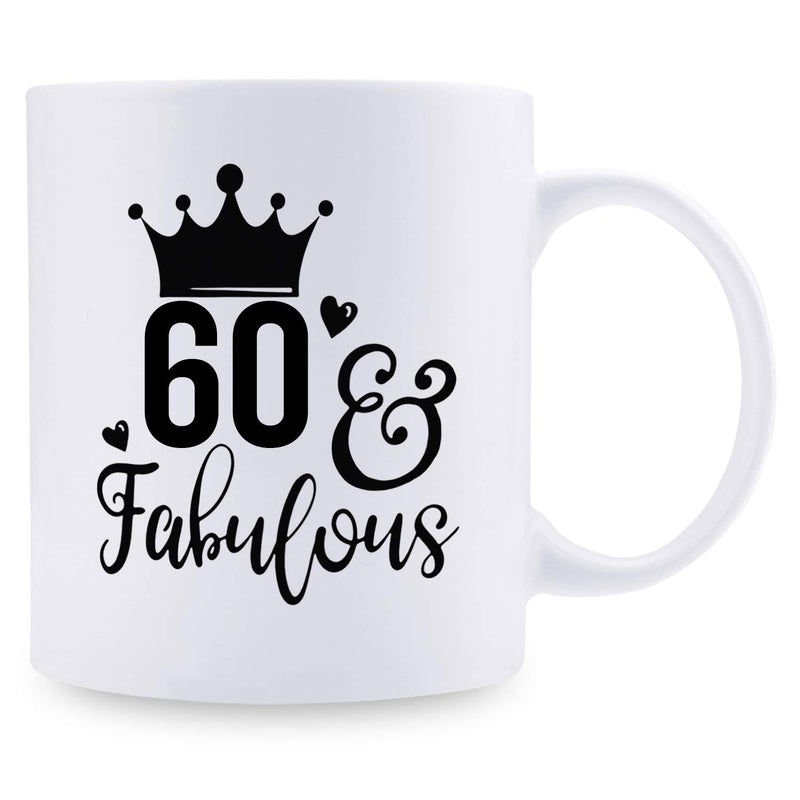 60th Birthday Gifts for Women - 1959 Birthday Gifts for Women, 60 Years Old Birthday Gifts Coffee Mug for Mom, Wife, Friend, Sister, Her, Colleague, Coworker - 11oz