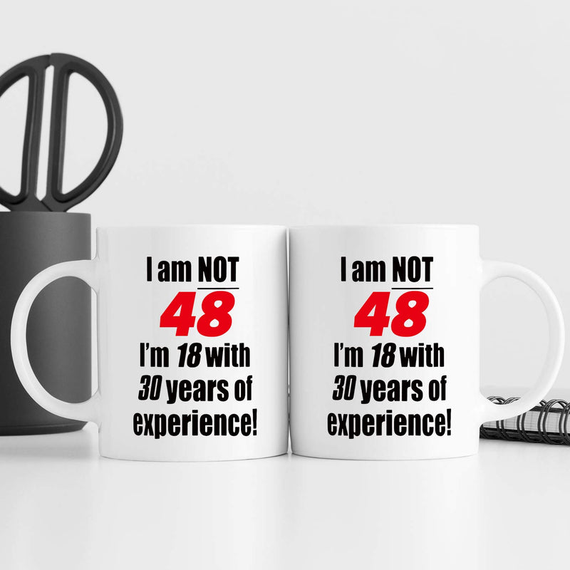 48th Birthday Gifts for Women - 1971 Birthday Gifts for Women, 48 Years Old Birthday Gifts Coffee Mug for Mom, Wife, Friend, Sister, Her, Colleague, Coworker - 11oz