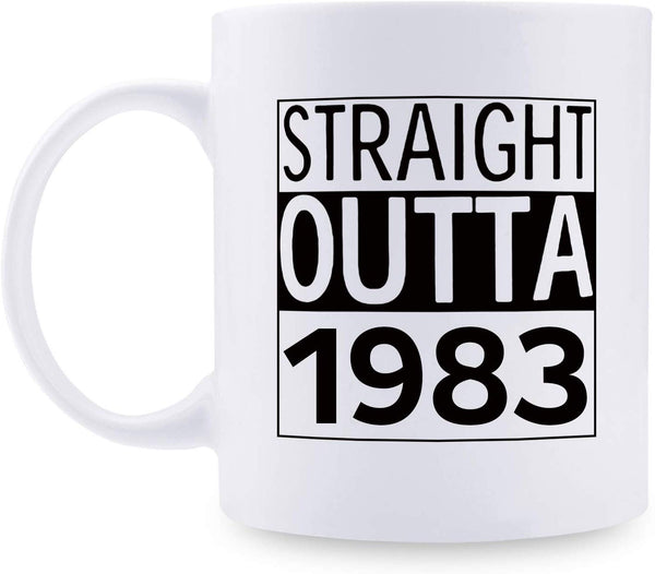 36th Birthday Gifts for Women - 1983 Birthday Gifts for Women, 36 Years Old Birthday Gifts Coffee Mug for Mom, Wife, Friend, Sister, Her, Colleague, Coworker - 11oz