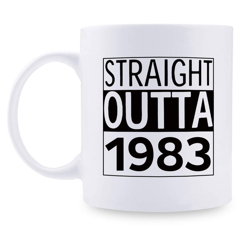 36th Birthday Gifts for Men - 1983 Birthday Gifts for Men, 36 Years Old Birthday Gifts Coffee Mug for Dad, Husband, Friend, Brother, Him, Colleague, Coworker - 11oz