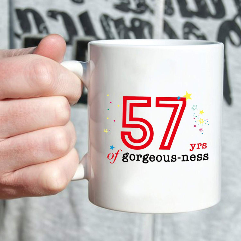 57th Birthday Gifts for Men - 1962 Birthday Gifts for Men, 57 Years Old Birthday Gifts Coffee Mug for Dad, Husband, Friend, Brother, Him, Colleague, Coworker - 11oz