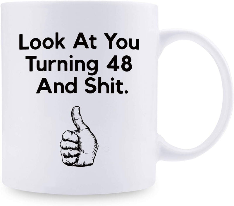 48th Birthday Gifts for Women - 1971 Birthday Gifts for Women, 48 Years Old Birthday Gifts Coffee Mug for Mom, Wife, Friend, Sister, Her, Colleague, Coworker - 11oz