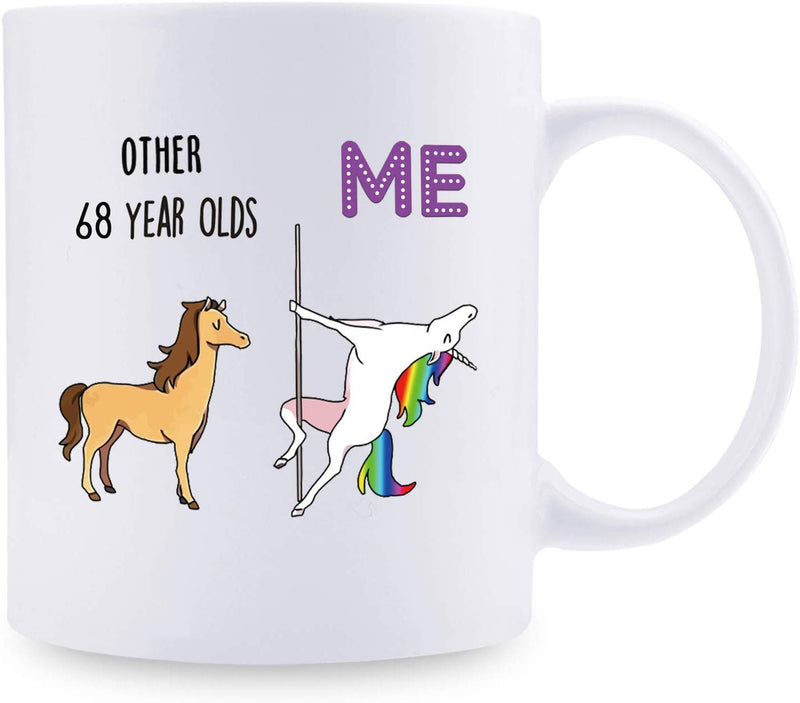 68th Birthday Gifts for Women - 1951 Birthday Gifts for Women, 68 Years Old Birthday Gifts Coffee Mug for Mom, Wife, Friend, Sister, Her, Colleague, Coworker - 11oz