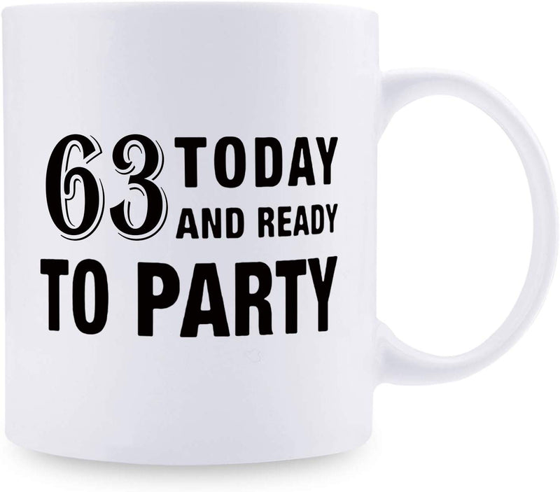 63rd Birthday Gifts for Women - 1956 Birthday Gifts for Women, 63 Years Old Birthday Gifts Coffee Mug for Mom, Wife, Friend, Sister, Her, Colleague, Coworker - 11oz