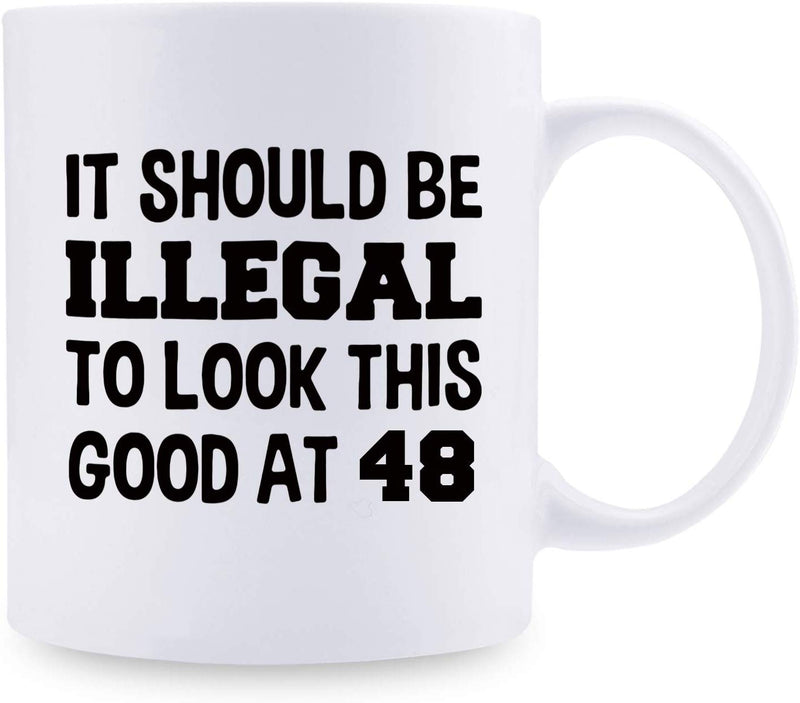 48th Birthday Gifts for Women - 1971 Birthday Gifts for Women, 48 Years Old Birthday Gifts Coffee Mug for Mom, Wife, Friend, Sister, Her, Colleague, Coworker - 11oz