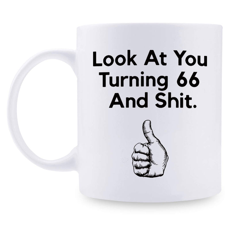 66th Birthday Gifts for Women - 1953 Birthday Gifts for Women, 66 Years Old Birthday Gifts Coffee Mug for Mom, Wife, Friend, Sister, Her, Colleague, Coworker - 11oz