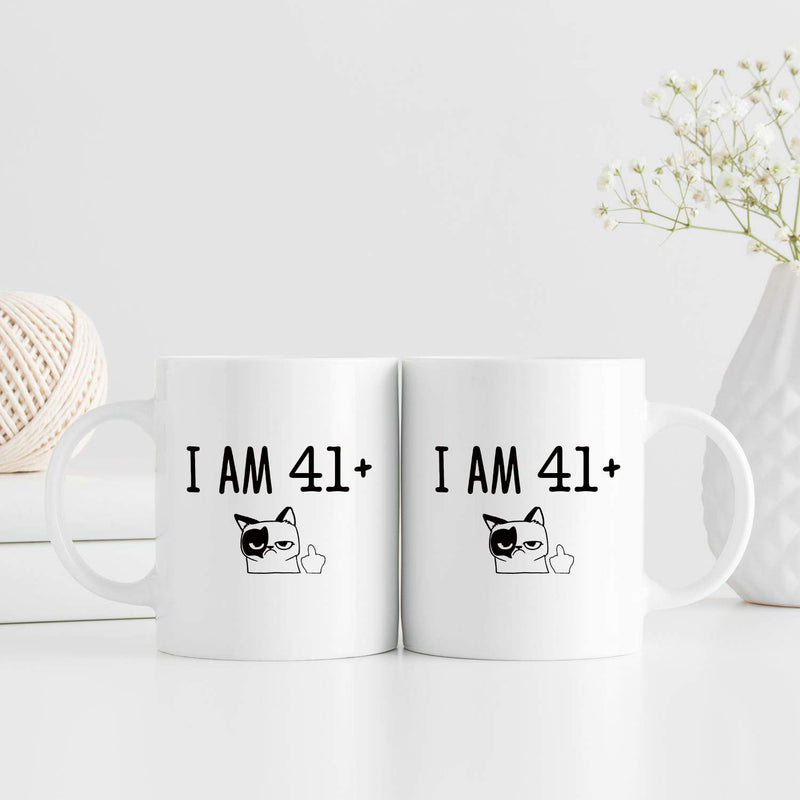 42nd Birthday Gifts for Women - 1977 Birthday Gifts for Women, 42 Years Old Birthday Gifts Coffee Mug for Mom, Wife, Friend, Sister, Her, Colleague, Coworker - 11oz