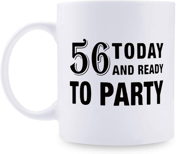 56th Birthday Gifts for Men - 1963 Birthday Gifts for Men, 56 Years Old Birthday Gifts Coffee Mug for Dad, Husband, Friend, Brother, Him, Colleague, Coworker - 11oz