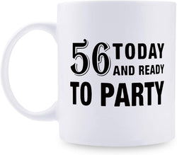 56th Birthday Gifts for Women - 1963 Birthday Gifts for Women, 56 Years Old Birthday Gifts Coffee Mug for Mom, Wife, Friend, Sister, Her, Colleague, Coworker - 11oz