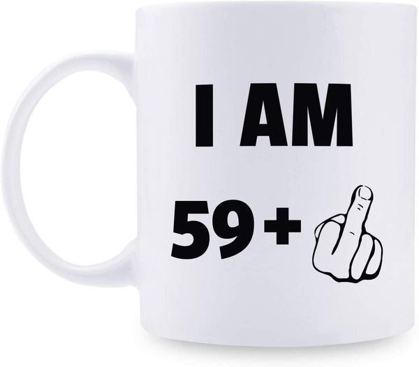 60th Birthday Gifts for Men - 1959 Birthday Gifts for Men, 60 Years Old Birthday Gifts Coffee Mug for Dad, Husband, Friend, Brother, Him, Colleague, Coworker - 11oz