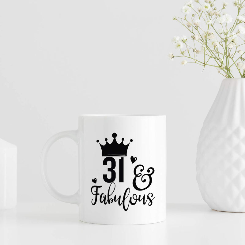 31st Birthday Gifts for Women - 1988 Birthday Gifts for Women, 31 Years Old Birthday Gifts Coffee Mug for Mom, Wife, Friend, Sister, Her, Colleague, Coworker - 11oz