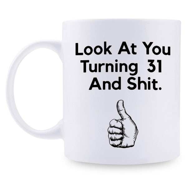 31st Birthday Gifts for Women - 1988 Birthday Gifts for Women, 31 Years Old Birthday Gifts Coffee Mug for Mom, Wife, Friend, Sister, Her, Colleague, Coworker - 11oz