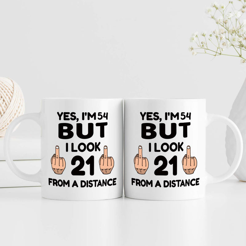 54th Birthday Gifts for Women - 1965 Birthday Gifts for Women, 54 Years Old Birthday Gifts Coffee Mug for Mom, Wife, Friend, Sister, Her, Colleague, Coworker - 11oz