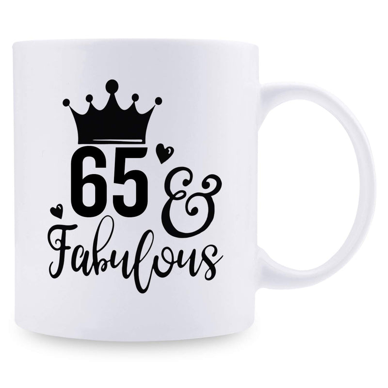 65th Birthday Gifts for Women - 1954 Birthday Gifts for Women, 65 Years Old Birthday Gifts Coffee Mug for Mom, Wife, Friend, Sister, Her, Colleague, Coworker - 11oz