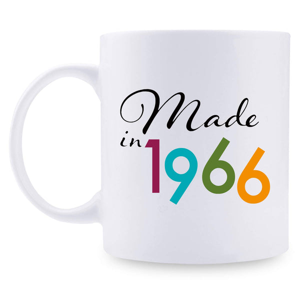 53rd Birthday Gifts for Men - 1966 Birthday Gifts for Men, 53 Years Old Birthday Gifts Coffee Mug for Dad, Husband, Friend, Brother, Him, Colleague, Coworker - 11oz