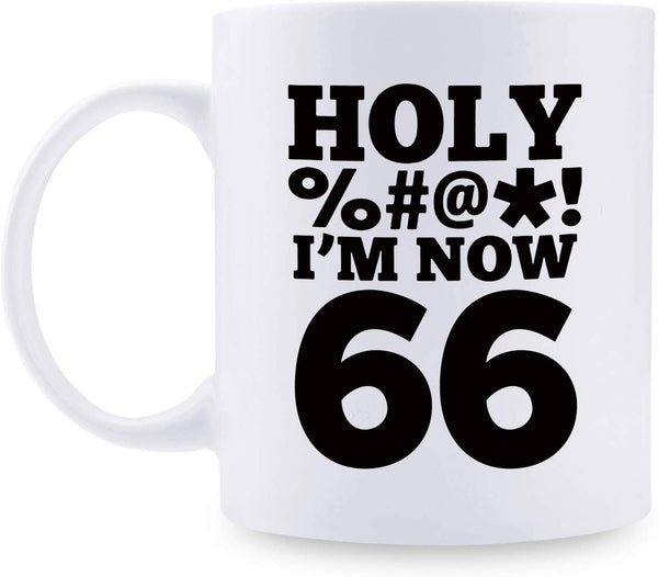 66th Birthday Gifts for Men - 1953 Birthday Gifts for Men, 66 Years Old Birthday Gifts Coffee Mug for Dad, Husband, Friend, Brother, Him, Colleague, Coworker, HOLY MUG - 11oz