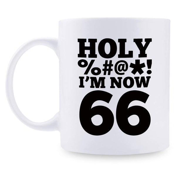 66th Birthday Gifts for Women - 1953 Birthday Gifts for Women, 66 Years Old Birthday Gifts Coffee Mug for Mom, Wife, Friend, Sister, Her, Colleague, Coworker, HOLY MUG - 11oz