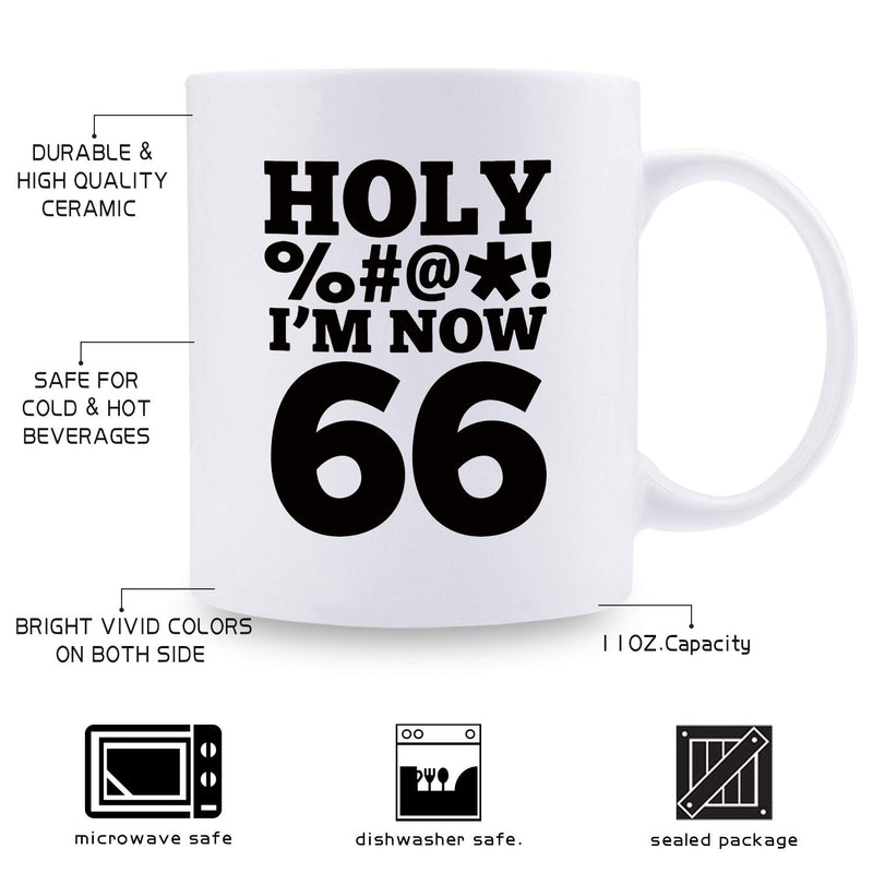 66th Birthday Gifts for Women - 1953 Birthday Gifts for Women, 66 Years Old Birthday Gifts Coffee Mug for Mom, Wife, Friend, Sister, Her, Colleague, Coworker, HOLY MUG - 11oz