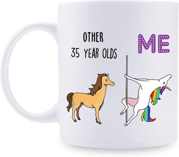 35th Birthday Gifts For Men - 1984 Birthday Gifts for Men, 35 Years Old Birthday Gifts Coffee Mug for Dad, Husband, Friend, Brother, Him, Colleague, Coworker - 11oz