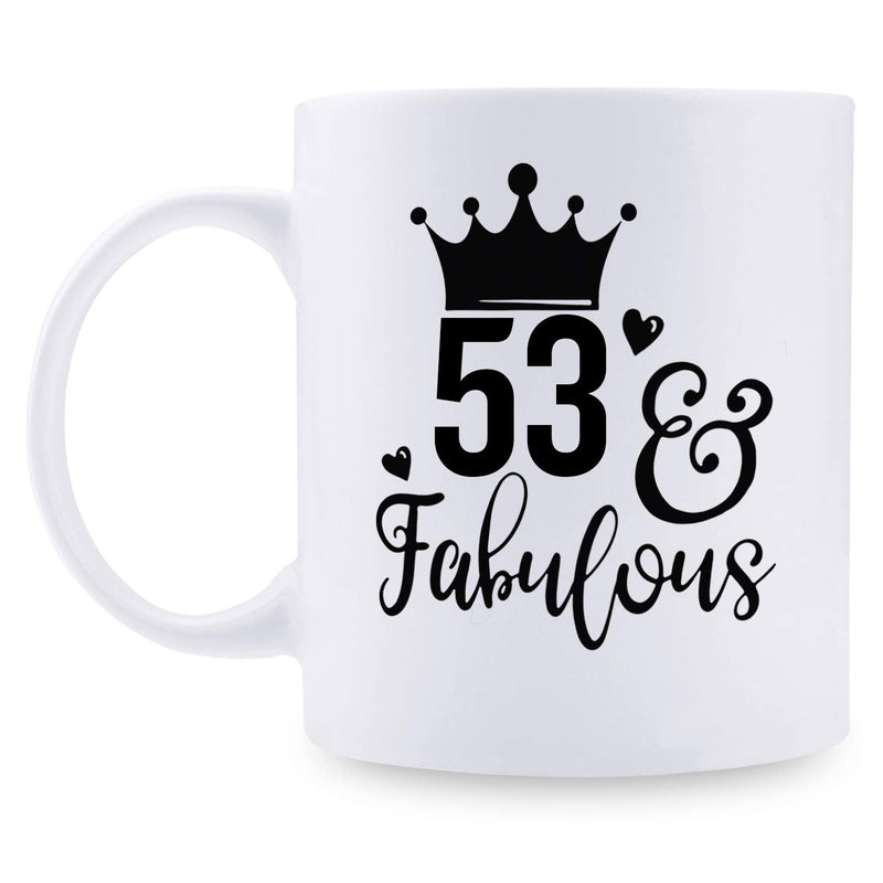 52nd Birthday Gifts for Women - Happy 52nd Birthday Mug for Women - 52nd Birthday Gifts for Wife Mom Friend Sister Aunt Coworker - 11oz Coffee Mug (