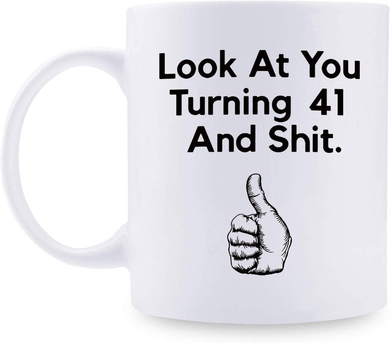 41st Birthday Gifts for Men - 1978 Birthday Gifts for Men, 41 Years Old Birthday Gifts Coffee Mug for Dad, Husband, Friend, Brother, Him, Colleague, Coworker - 11oz