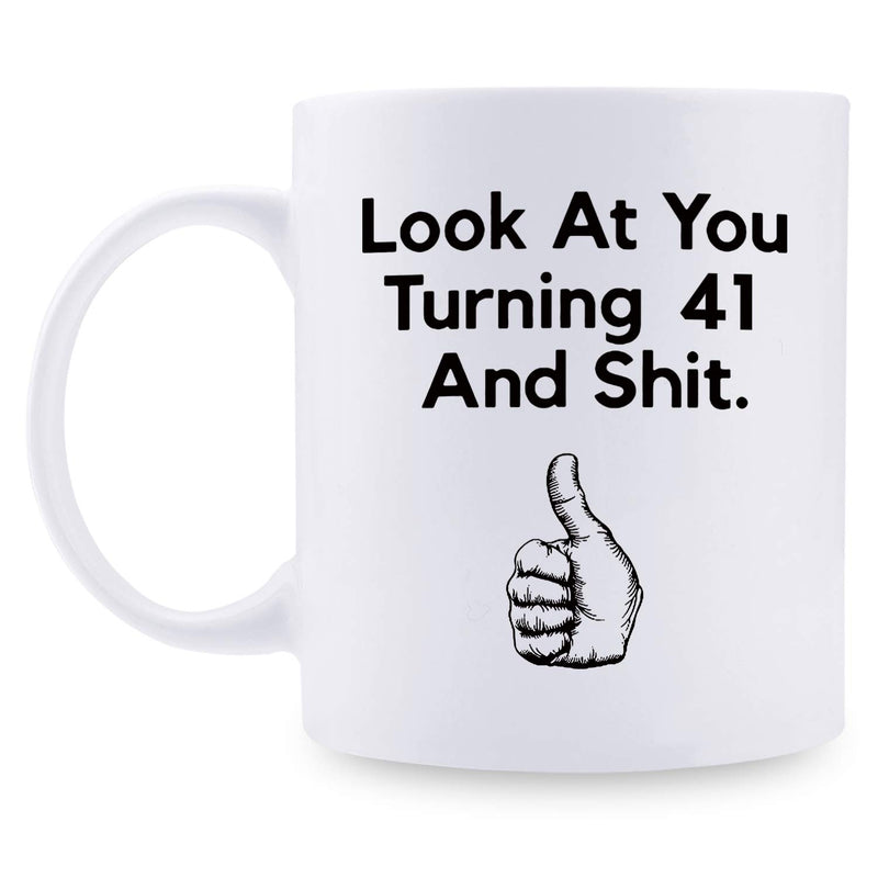 41st Birthday Gifts for Women - 1978 Birthday Gifts for Women, 41 Years Old Birthday Gifts Coffee Mug for Mom, Wife, Friend, Sister, Her, Colleague, Coworker - 11oz