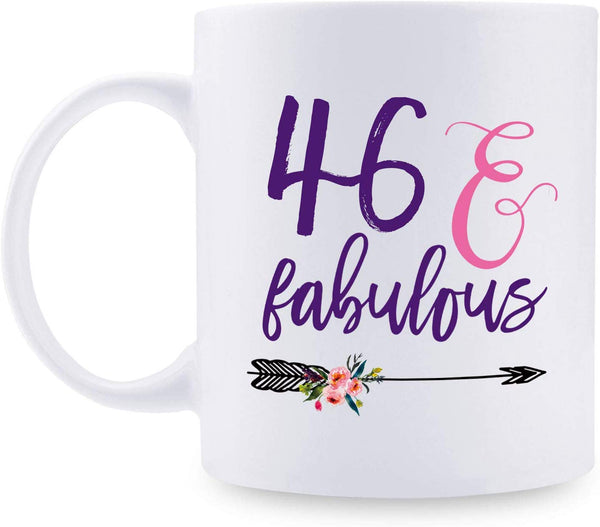 46th Birthday Gifts for Men - 1973 Birthday Gifts for Men, 46 Years Old Birthday Gifts Coffee Mug for Dad, Husband, Friend, Brother, Him, Colleague, Coworker - 11oz