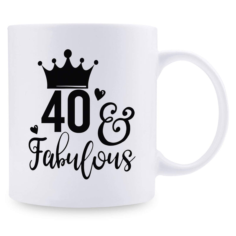 40th Birthday Gifts for Men - 1979 Birthday Gifts for Men, 40 Years Old Birthday Gifts Coffee Mug for Dad, Husband, Friend, Brother, Him, Colleague, Coworker - 11oz