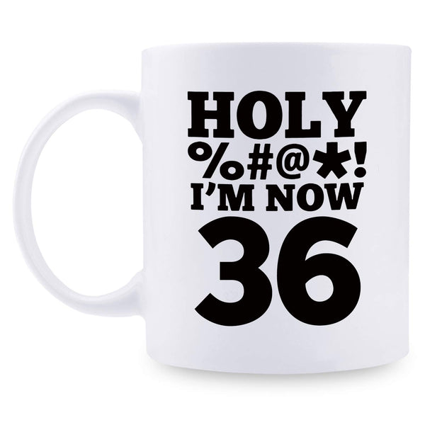 36th Birthday Gifts for Women - 1983 Birthday Gifts for Women, 36 Years Old Birthday Gifts Coffee Mug for Mom, Wife, Friend, Sister, Her, Colleague, Coworker, HOLY MUG - 11oz