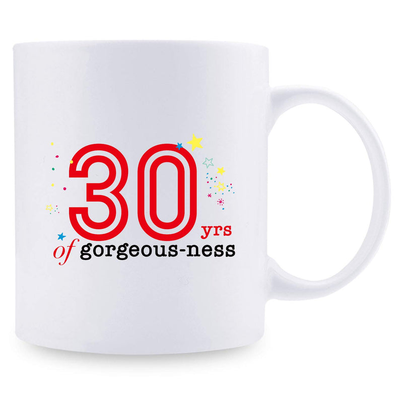 30th Birthday Gifts for Women - 1989 Birthday Gifts for Women, 30 Years Old Birthday Gifts Coffee Mug for Mom, Wife, Friend, Sister, Her, Colleague, Coworker - 11oz