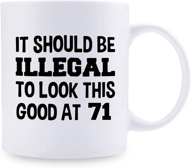 71st Birthday Gifts for Women - 1948 Birthday Gifts for Women, 71 Years Old Birthday Gifts Coffee Mug for Mom, Wife, Friend, Sister, Her, Colleague, Coworker - 11oz