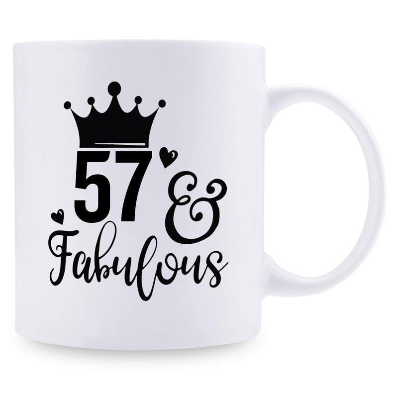 57th Birthday Gifts for Men - 1962 Birthday Gifts for Men, 57 Years Old Birthday Gifts Coffee Mug for Dad, Husband, Friend, Brother, Him, Colleague, Coworker - 11oz