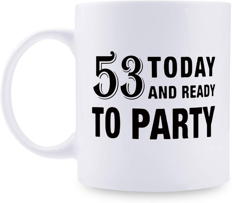 53rd Birthday Gifts for Women - 1966 Birthday Gifts for Women, 53 Years Old Birthday Gifts Coffee Mug for Mom, Wife, Friend, Sister, Her, Colleague, Coworker - 11oz