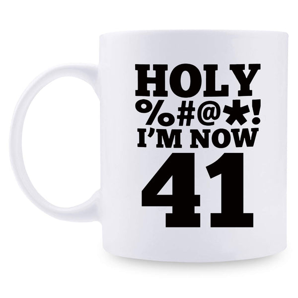 41st Birthday Gifts for Women - 1978 Birthday Gifts for Women, 41 Years Old Birthday Gifts Coffee Mug for Mom, Wife, Friend, Sister, Her, Colleague, Coworker, HOLY MUG- 11oz