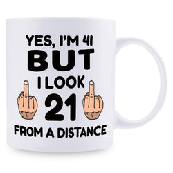 41st Birthday Gifts for Men - 1978 Birthday Gifts for Men, 41 Years Old Birthday Gifts Coffee Mug for Dad, Husband, Friend, Brother, Him, Colleague, Coworker - 11oz