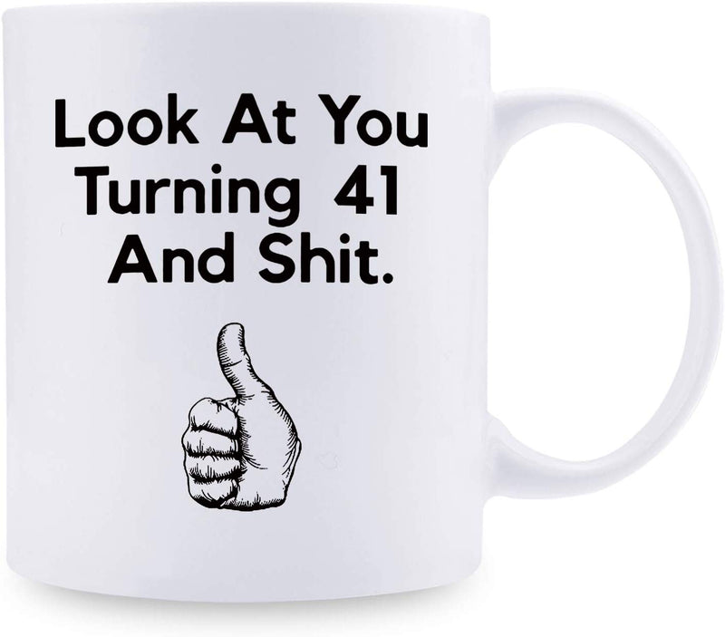 41st Birthday Gifts for Men - 1978 Birthday Gifts for Men, 41 Years Old Birthday Gifts Coffee Mug for Dad, Husband, Friend, Brother, Him, Colleague, Coworker - 11oz