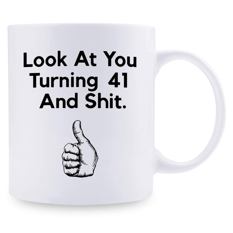 41st Birthday Gifts for Women - 1978 Birthday Gifts for Women, 41 Years Old Birthday Gifts Coffee Mug for Mom, Wife, Friend, Sister, Her, Colleague, Coworker - 11oz