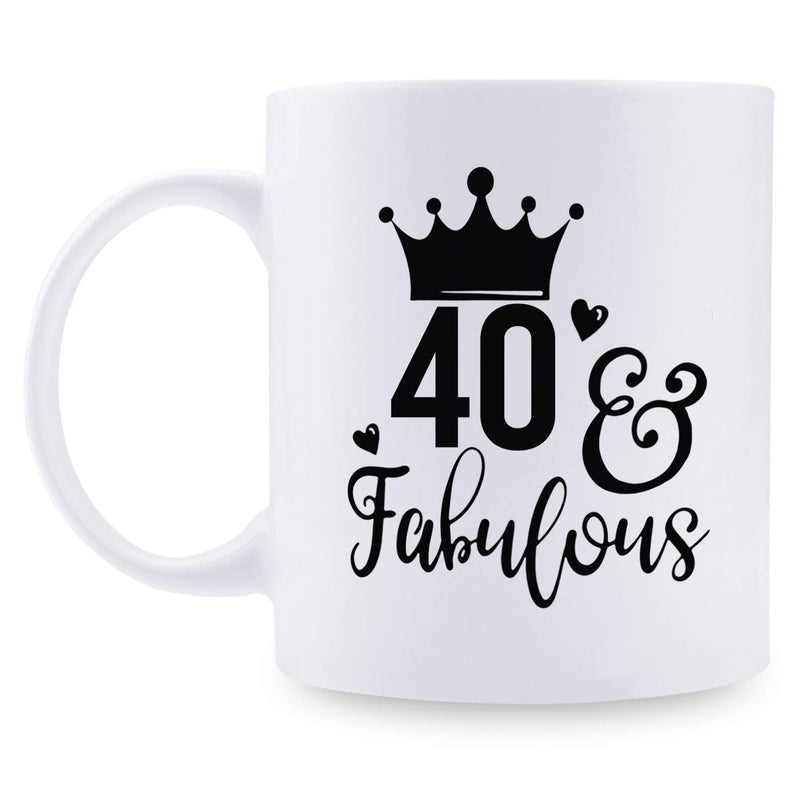 40th Birthday Gifts for Men - 1979 Birthday Gifts for Men, 40 Years Old Birthday Gifts Coffee Mug for Dad, Husband, Friend, Brother, Him, Colleague, Coworker - 11oz