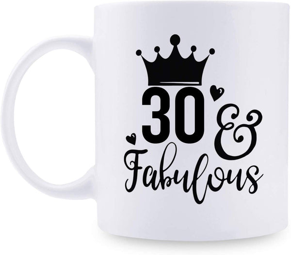 30th Birthday Gifts for Men - 1989 Birthday Gifts for Men, 30 Years Old Birthday Gifts Coffee Mug for Dad, Husband, Friend, Brother, Him, Colleague, Coworker - 11oz