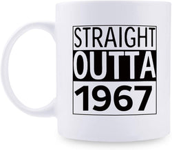 52nd Birthday Gifts for Men - 1967 Birthday Gifts for Men, 52 Years Old Birthday Gifts Coffee Mug for Dad, Husband, Friend, Brother, Him, Colleague, Coworker - 11oz