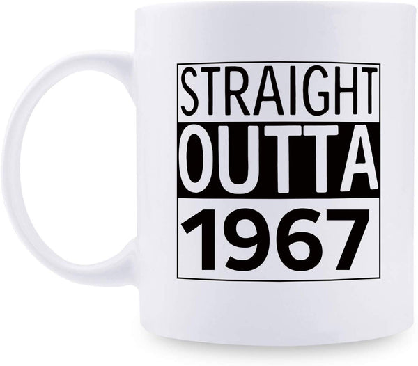 52nd Birthday Gifts for Men - 1967 Birthday Gifts for Men, 52 Years Old Birthday Gifts Coffee Mug for Dad, Husband, Friend, Brother, Him, Colleague, Coworker - 11oz