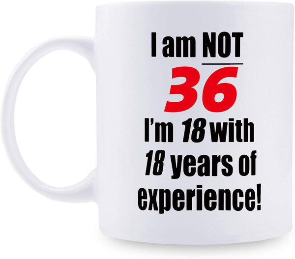 36th Birthday Gifts for Men - 1983 Birthday Gifts for Men, 36 Years Old Birthday Gifts Coffee Mug for Dad, Husband, Friend, Brother, Him, Colleague, Coworker - 11oz