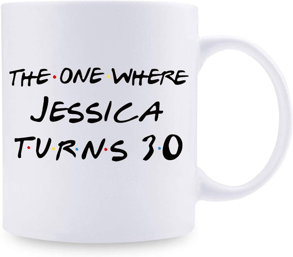 30th Birthday Gifts for Women - 1989 Birthday Gifts for Women, 30 Years Old Birthday Gifts Coffee Mug for Mom, Wife, Friend, Sister, Her, Colleague, Coworker - 11oz