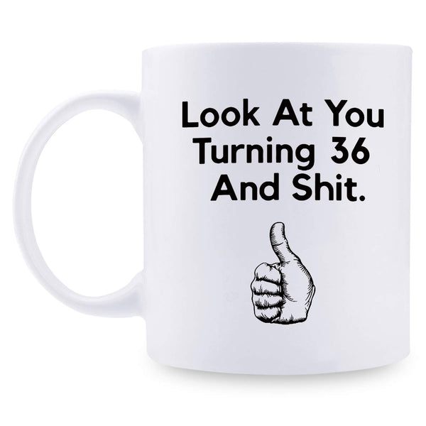 36th Birthday Gifts for Men - 1983 Birthday Gifts for Men, 36 Years Old Birthday Gifts Coffee Mug for Dad, Husband, Friend, Brother, Him, Colleague, Coworker - 11oz