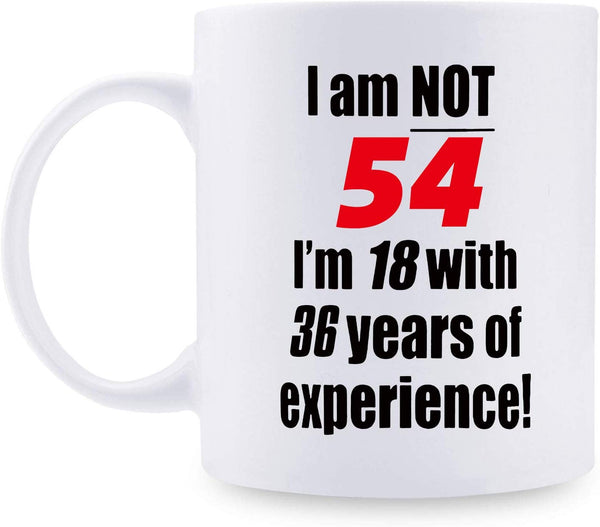 54th Birthday Gifts for Women - 1965 Birthday Gifts for Women, 54 Years Old Birthday Gifts Coffee Mug for Mom, Wife, Friend, Sister, Her, Colleague, Coworker - 11oz