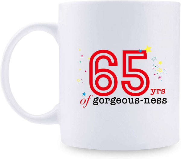 65th Birthday Gifts for Men - 1954 Birthday Gifts for Men, 65 Years Old Birthday Gifts Coffee Mug for Dad, Husband, Friend, Brother, Him, Colleague, Coworker - 11oz