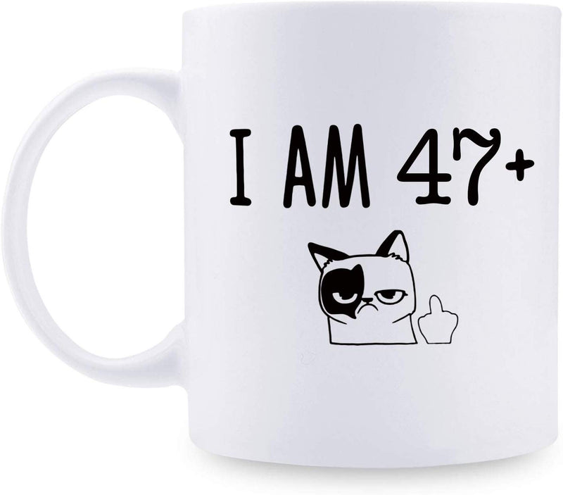 48th Birthday Gifts for Women - 1971 Birthday Gifts for Women, 48 Years Old Birthday Gifts Coffee Mug for Mom, Wife, Friend, Sister, Her, Colleague, Coworker - 11oz